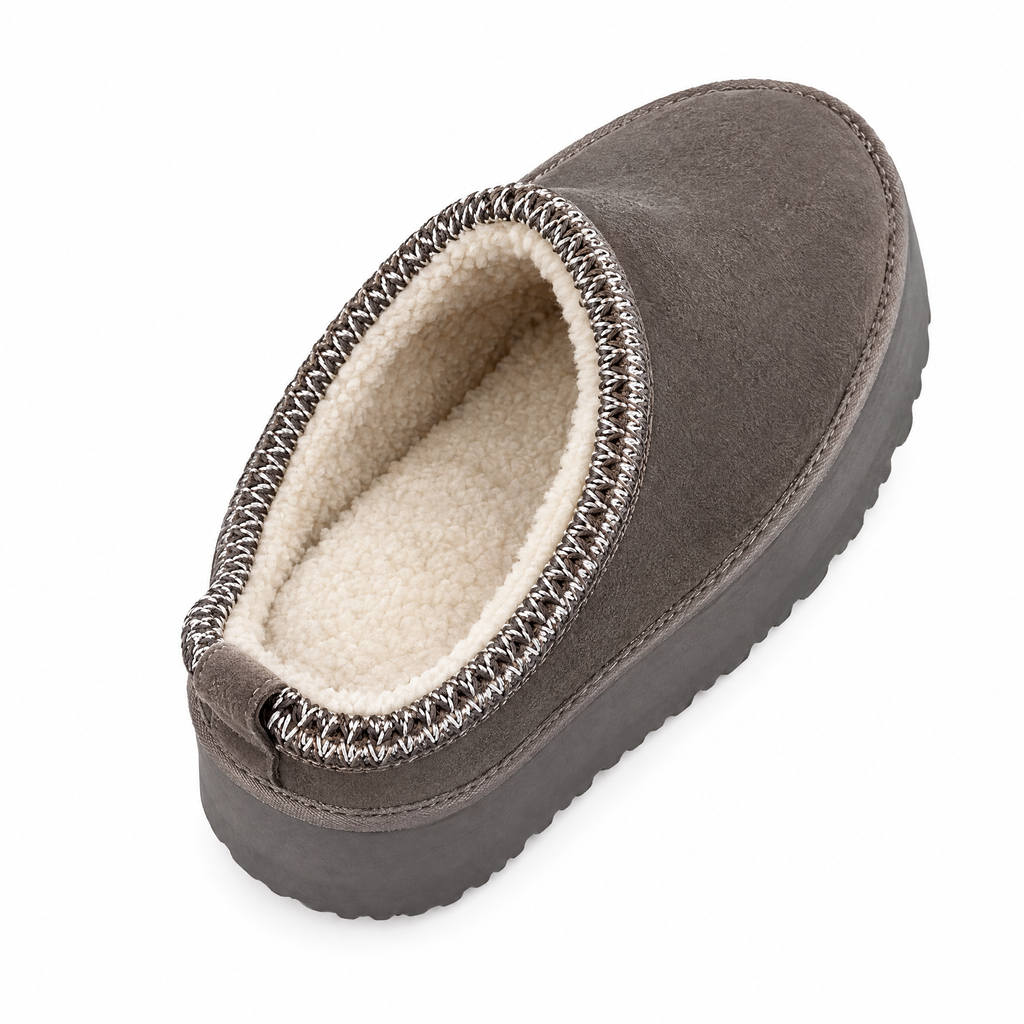 Snuggra Platform Mule - Interior fleece lining