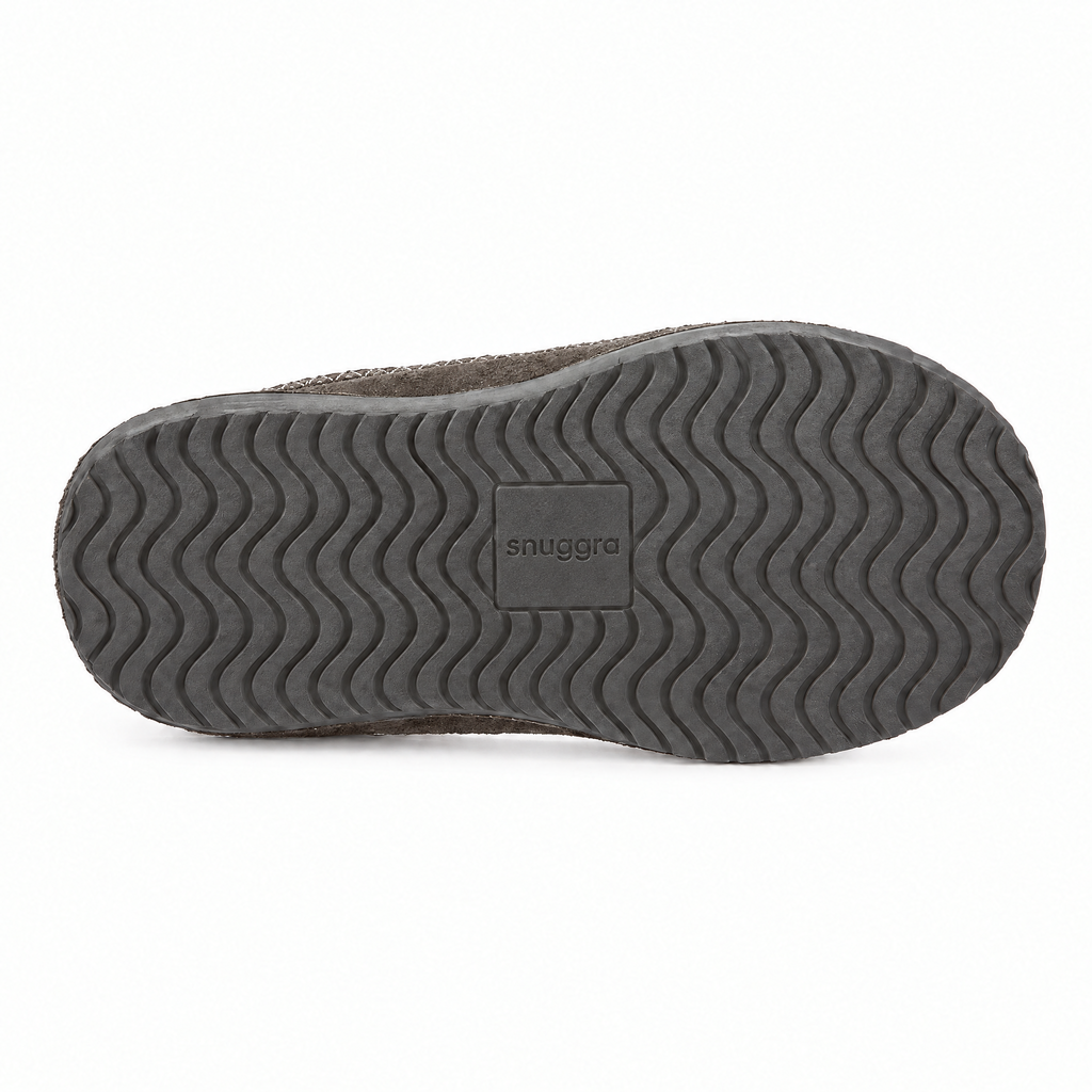 Snuggra Platform Mule - Outsole with Snuggra sole mark